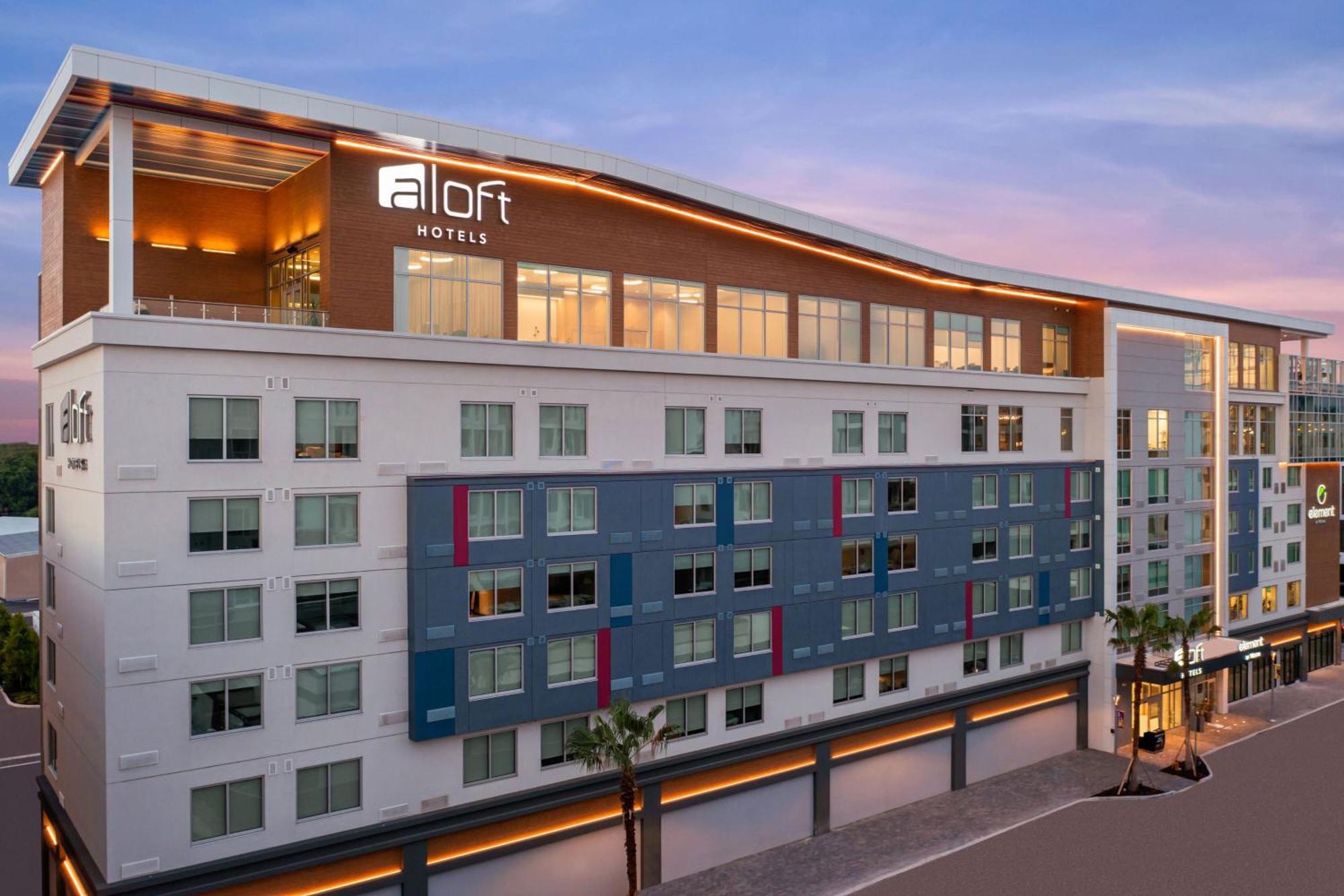 Aloft Tampa Midtown Hotell Exteriör bild